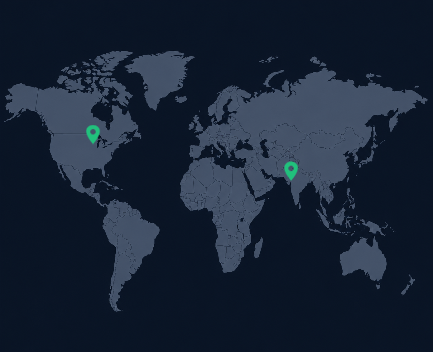 BGA World franchise locations worldwide